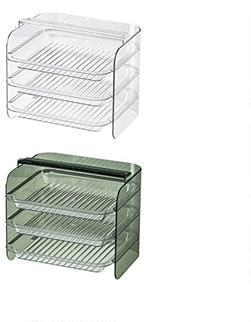 Frutero de Pared para Platos, escurreplatos, Olla Caliente, preparación de Verduras, 2 Unidades (E)