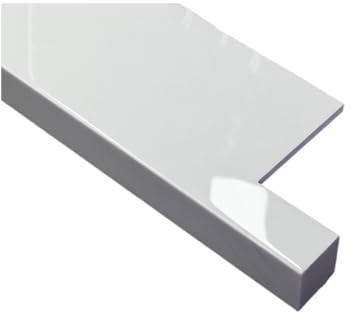 Guardia da Davanzale Dell'adesivo Copertura da Davanzali in PVC Piastra di Sostituzione delle Finestre Tagliabili for La Casa di Casa, Facile da Installare(150cm x40cm (59 x 15 3/4))