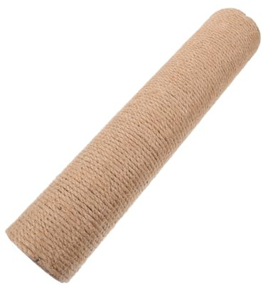 Hemobllo Poste Rascador De Sisal Natural para Gatos Repuesto De 30 Cm De Alto y 8 Cm De Diámetro Accesorio Vertical para Rascadores y Muebles De Gatos Adecuado para Gatitos En Interiores