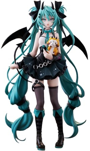 Jiumaocleu Figurine de jeu d'anime Miku - 18 cm - Statue d'anime Miku - Merch - Décoration de bureau - Cadeau pour les fans