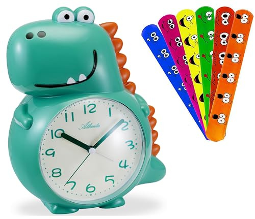 Atlanta Kinderwecker Dino mit Schnapparmband - 2167 AB