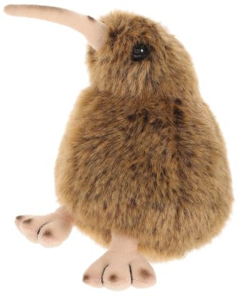 BESPORTBLE Kiwi-plyschleksak Fågeldocka Av PP-Bomull Brunt Barnplyschleksak Som Dekorativt Djurleksak För Bord Soffa Bil Sovrum Och Vardagsrum 1 Styck