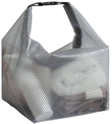 Qsvbeeqj Vattentät Simväska Multifunktionell PVC Sport Organiserare Stor Kapacitet Smink Förvaringsväska för Gym Fitness Pool Strand PVC Vattentät Sport Ryggsäck
