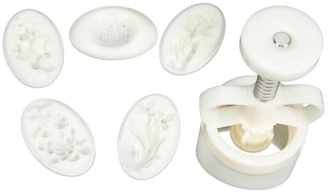 Molde para Pastel de Luna Sello Manual para Galletas y Pasteles de Luna con Diseño Tradicional Chino Herramienta Ligera y Práctica para Repostería Artesanal