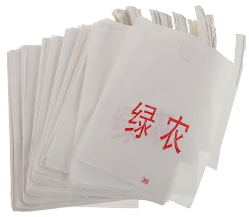 Abaodam 200 Pièces Sacs de Protection Antigel pour Agrumes Housses Étanches Papier Résistant Gel pour Orangers Tomates et Fraises Protège Légumes Plein Air Adapté Climat Froid