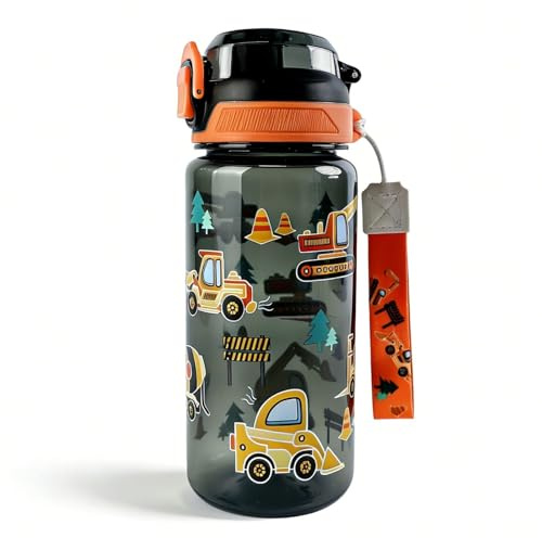 Trinkflasche Kinder 700ML, Auslaufsicher, Langlebig, Sturzsicher, BPA-frei | Schule und Sport Flasche für Jungen Mädchen
