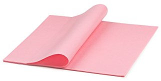 The Felt Store Bastelfilz 1,6mm rosa (Melone), 4 Filzplatten ca. 30 x 30 cm, Filzzuschnitte aus Polyester, waschbar, Ideal für Filz Basteln mit Kindern