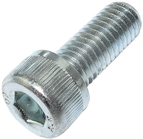 AERZETIX - Set di 50 pezzi - Bulloni M8x20 - con testa esagonale interna - Ø8x20mm - DIN 912 - classe 8.8 - acciaio zincato - fai da te - attrezzo di montaggio/ferramenta - C47690