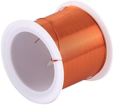 KEPOHK 0,1 mm 0,2 mm 0,3 mm 0,4 mm 0,5 mm 0,6 mm 0,7 mm 0,8 mm 0,9 mmKabel Kupferdraht Magnetdraht Emailliertes Kupfer Wickeldraht Spule Kupferdraht 0,3 mm -40 m