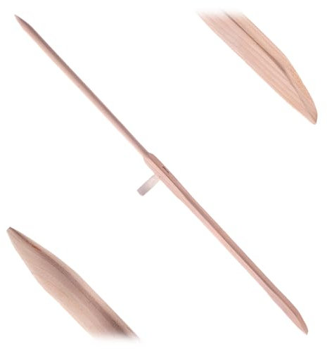 KADAX Langer Sensenbaum 175 cm, universale Klappsense mit senkrechtem Griff, Holz-Sensenwurfarm, Holzwurf, Sensenworb, Sensenstiel