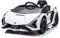 HOMCOM Kinder Elektroauto 12V Kinderauto mit 2,4 G Fernbedienung, 2 Motor, Kinderfahrzeug mit Hupe, LED, Musik, Elektrofahrzeug für 3-5 Jahre Kinder, Weiß
