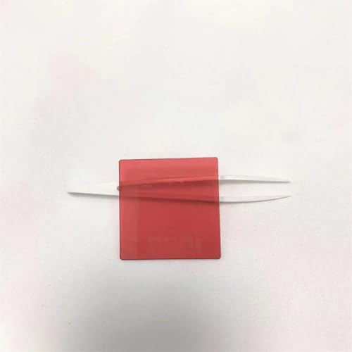Vetro ottico con filtro a passaggio lungo a infrarossi rosso chiaro di dimensioni personalizzate in fabbrica HB3 RG6 for finestra laser a LED (Color : Red, Size : 150x150mm)