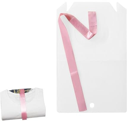Generisch 10 Stück Tshirt Faltbrett, Wäsche Faltbrett, Faltbrett Für Kleidung, T Shirt Wäschefalter Kleiderschrank Organizer, Platzsparende T-shirt Organizer Für Reisekoffer, Falthilfe Für Wäsche