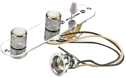 Toyvian Gitarren-kontrollplatte Vorverdrahteter Potentiometer-kabelbaum Gitarre Ersatz-potentiometer-kabelbaum Kabelbaum-ersatz Gitarrenteile-ersatzteile