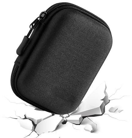 Generico Custodia Compatta per Fotocamera,Custodia da Trasporto per Fotocamera Digitale | Tessuto Oxford Custodia Antishock Organizzatore per Viaggi, Escursioni e Attrezzatura Fotografica