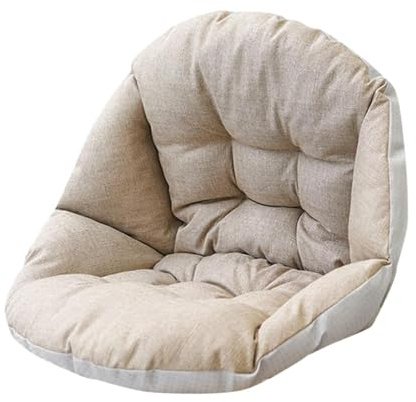 Colcolo Cojín de Respaldo para Silla de Columpio, Multifuncional, Cojín para Sillón, Cesta Colgante, Jardín y Porche, Camello