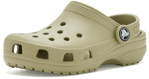 Crocs, Unisex Kids, Classic Clog T, Tac Green, 9 UK Child