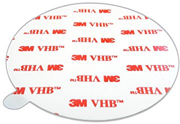 3M 4950 VHB doppelseitiges Klebeband Montage Klebestreifen Klebepads Durchmesser 80mm 5 Stück