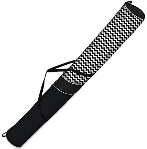 Ferocity Sci Sacca portasci Sacca da seci Sacco per 1 Paio di Sci Lunga 170 cm Zig Zag [053]