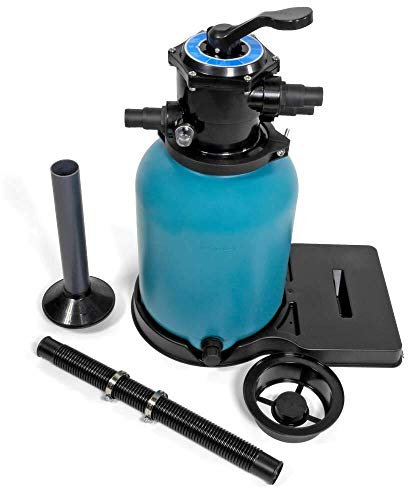 POOL Total Sandfilterkessel, Sandbehälter inkl. 6-Wege top Mount Ventil Ø300m