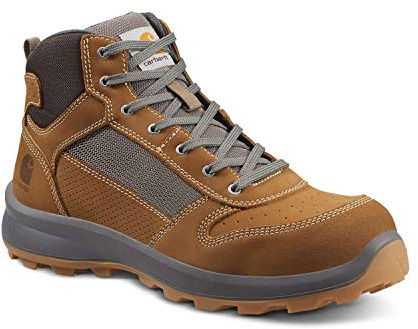 Carhartt, Stivaletto antinfortunistico Michigan Rugged Flex®, rispetta gli standard S1P Uomo, Carhartt® Brown, 47