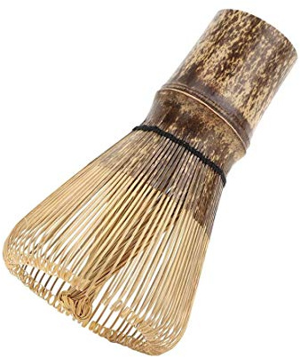 Batidor de bambú Matcha, batidor de té de estilo japonés Batidor de bambú Matcha Cepillo Accesorios de té para hacer té Matcha(120 dientes)