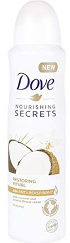 Confezione da 6 deodorante spray da donna, Ritual Coconut & Jasmine, 0% alcool/anti-perspirante, 150 ml