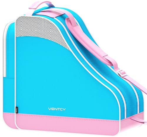 VENTCY Inliner Tasche, Skischuhtasche Tasche Kinder, Rollschuhe Tasche, Tasche für Inliner, Tasche Schlittschuhe, Skatertasche für Kinder/Erwachsene (bis 28 zu 43(EU))