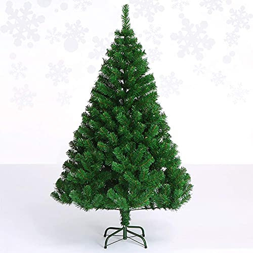 llxyzrzbhd Arbol De Navidad Grande Arbol De Navidad Moderno Christmas Tree Árbol de Navidad con Cremallera de Abeto y Plegable 908(Color:Green;Size:5ft(150cm))