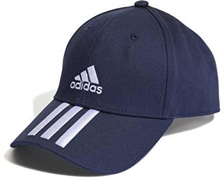 adidas Unisex Baseball 3-Stripes Twill Cap, Legend Ink, M