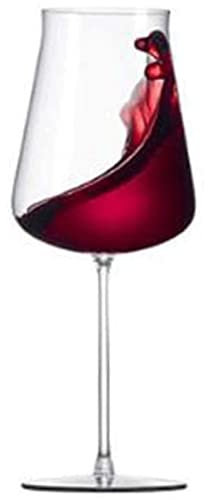 Habiba Weingläser Weingläser aus Kristall, Rotweingläser, Premium-Stemware, klares Weinbecher-Set, geeignet für Bankette und alle Jubiläen Sauber