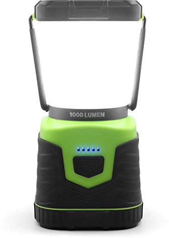 LED Camping Lantern, Battery Powered (Not Included), 1000lm, 4 Light Modes, IP44 Waterproof, LED Camping Light Torch for Hurricane Emergencies, Hiking, Home, Power Outages and More