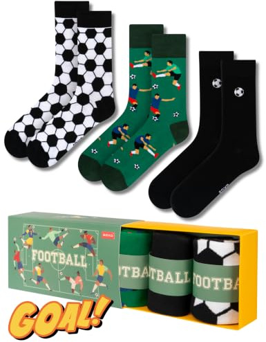 soxo Regalo Hombre Futbol - Calcetines Deportivo Divertidos 40-45