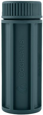 Coghlan's Waterproof Match Box - Durable Outdoor Camping Gear, Essential Survival Kit Accessory, Screw-Top Lid, Compact and Portable Fire Starter Tool for Backpacking, Hiking, Emergency Preparedness