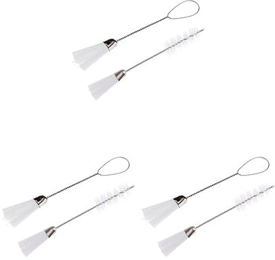 3 Set 2pcs/Set Dual End Sewing Machine Cleaning Brush Lint Brush Cleaning Tool