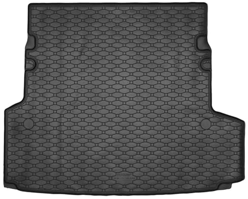 AZUGA Gummi Kofferraummatte für BMW 3er Touring (F31) ab 9/2012-8/2019 | 1,5 cm hoher Rand, rutschfest, wasserdicht, passgenau, Kofferraumwanne, AZ31100238