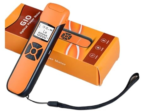 Light Meter, High Precision Optical Power Meter G10 Rechargeable Battery FTTH Fiber Optic Power Meter With Flash Light OPM FC/SC/ST(-50 to 26dBm)