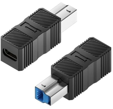 innov8 Adaptateur USB B 3.0 mâle vers USB C femelle pour imprimante 5 Gbit/s