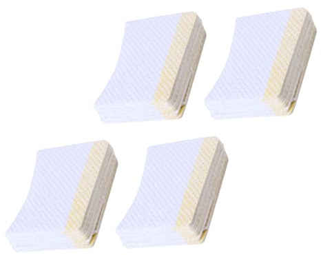 GANAZONO 160 Stück Bogenförmige Make up Entferner Pads Aus Weichem Vlies Für Frauen Komfortable Wimperncreme Pads Zur Sanften Reinigung Praktisches Abschminkzubehör Für Zuhause Und Salon