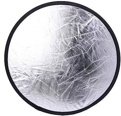 VILLCASE Riflettore Fotografico Diffusore Di Luce Per Fotocamera Riflettore Di Luce Per Ritratti All e Illuminazione Morbida Per Uso Studio e