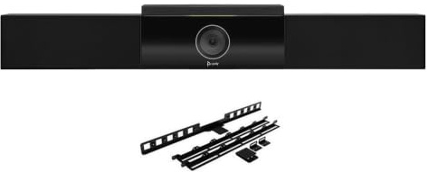 Poly Studio 4K UHD All-in-One USB Video Conferencing Camera with VESA Display Mount – Six-Element Mic Array, Stereo Speakers, DirectorAI, Speaker Framing, Certified for Zoom & Teams (Renewed)