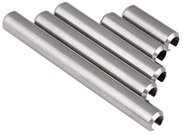 Pasador cilíndrico elástico de acero inoxidable 304, pasador de posicionamiento dividido, pasador dividido, pasador de resorte, pasador hueco, M10-D10 * 25 -10 piezas