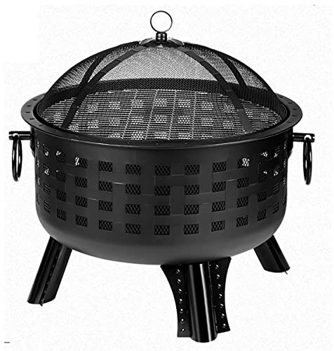 DUTIL Estufa de leña para Acampar, Estufa de Cohetes, Quema de leña, 25,5 Pulgadas, para mochileros, cocinar al Aire Libre, Parrilla, Picnic, Barbacoa, Caza, Pesca
