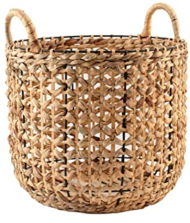 H&H Cesto In Seagrass Cm 35X29,5