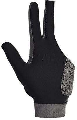 GLEAVI Dreifinger-billardhandschuh Aus Silikon rutschfest Elastisch Für Linke Hand Handschuh Billardzubehör Handschuh Für Billard Und Pool