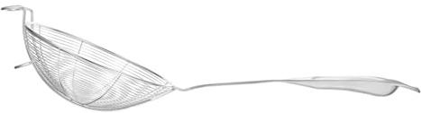 LIFKOME Colador De Acero Inoxidable Mango s Para Cocina Drenaje y Ligero Para Freír y Filtrar Alimentos Casa y Restaurantes