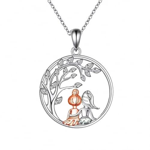 liameya Schwestern Kette Mädchen, Freundschaftskette für Mädchen, Silber Damen Halskette BFF Schwester Kette, Schwester Personalisierte Schmuck Geschenke für Weihnachten/Geburtstag(Schwester A)