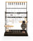 TFSZE Soporte Para Joyas,Organizador De Joyas,Soporte Para Joyas De Joyas Con Bandeja Y Soporte Para Pendientes,Organizador Para Exhibición De Pendientes, Collares, Brazaletes Anillos(Negro)