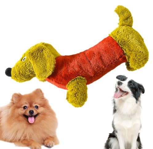 Chew Hundespielzeug, quietschendes Hundespielzeug für Hunde, zum Zahnen, Squeeze-Klangspielzeug, Wohlbefinden des Zahnens, Stimulation der Zucht von Rasse