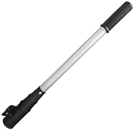 Tiller Handle Extension for Outboard Motor, Aluminum Alloy Ergonomic Hand-Operated Trolling Motor Tiller Extension Handle, Marine Boat Accessories